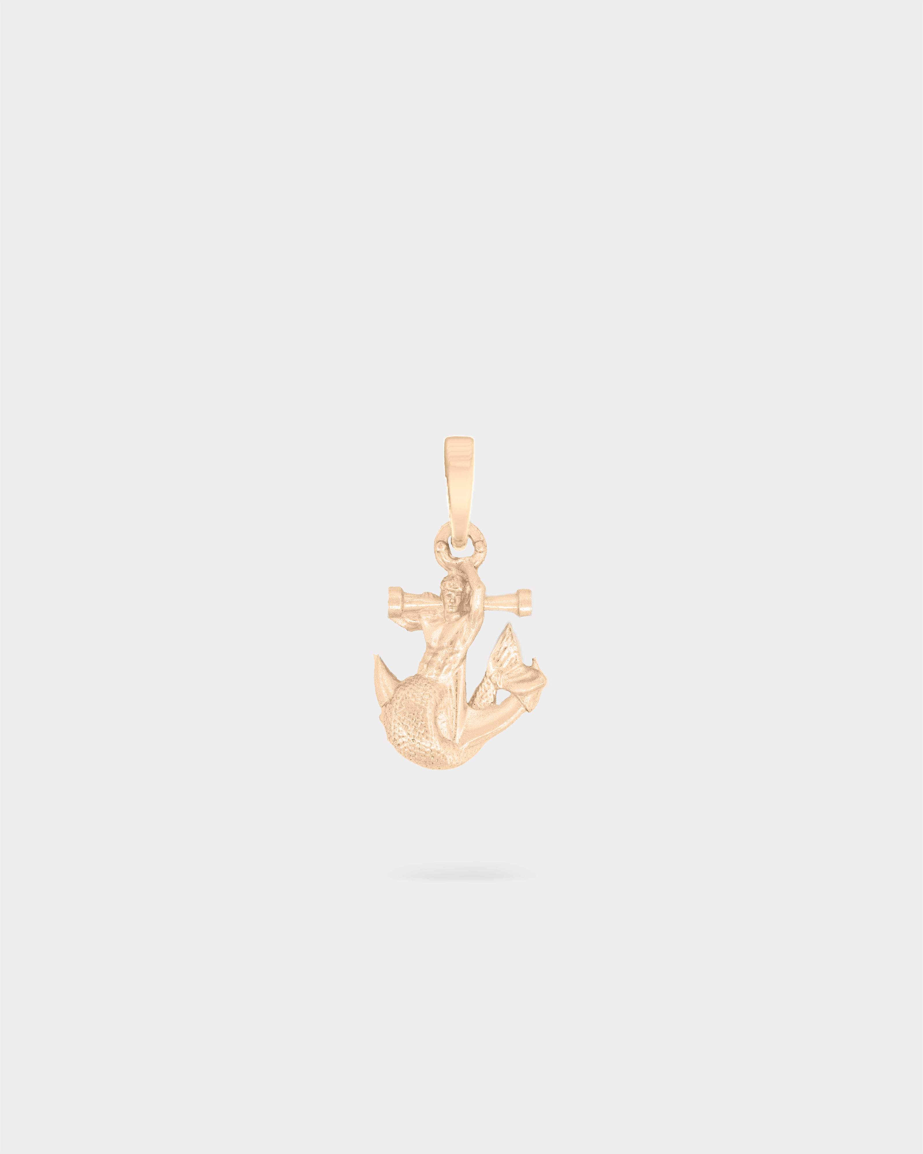 Merman & Anchor Pendant