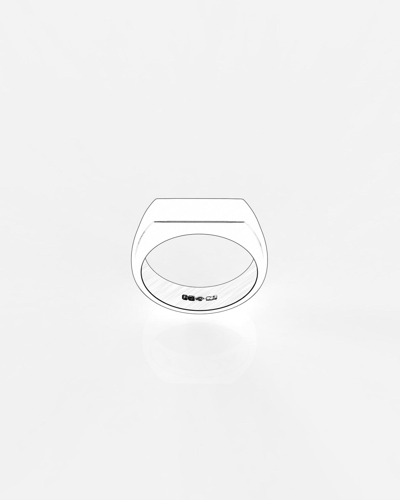 Parallel Plane Ring in Sterling Silver by Wilson Grant